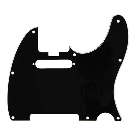 Fender Elite Tele Pickguard Black 3 Ply ピックガード アウトレット（b級特価 送料無料）【楽器検索デジマート】