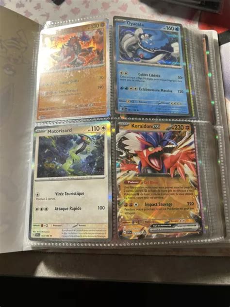 CLASSEUR DE CARTES Pokémon 120 Cartes Holo Et Reverses Cartes