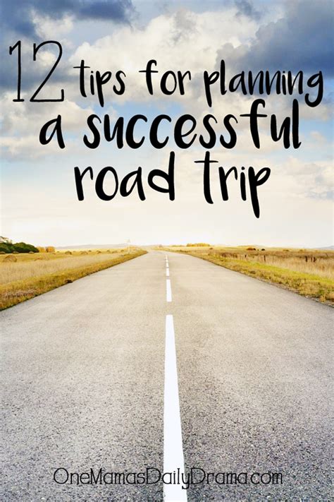 12 Tips For Planning A Successful Road Trip