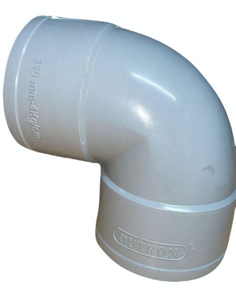 90 Degree Female Dutron 110mm Pvc Pipe Elbow At Rs 75 Piece In Kheda Id 2851590368997