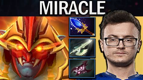 Huskar Dota Gameplay Miracle With Kills Xpm Youtube