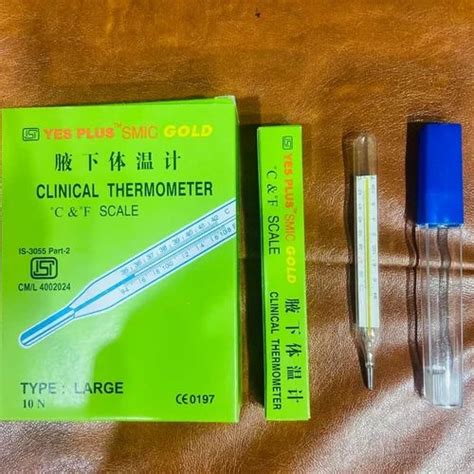 Yes Plus Smic Gold Mercury Clinical Thermometer At Rs Piece Manual