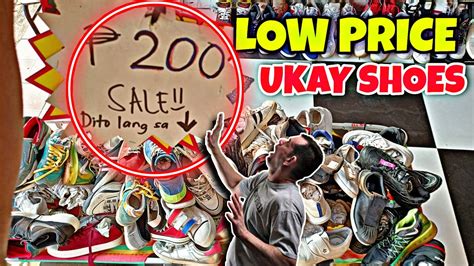 MURANG BILIHAN NG SAPATOS UKAY SHOES YouTube