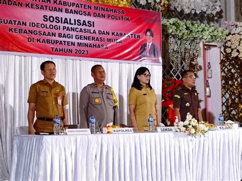 Sekda Lynda Watania Hadiri Sosialisasi Penguatan Ideologi Bagi Generasi