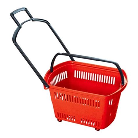 Plastic Wheel Trolley Color Red At Best Price In Coimbatore Gee Vee Racks