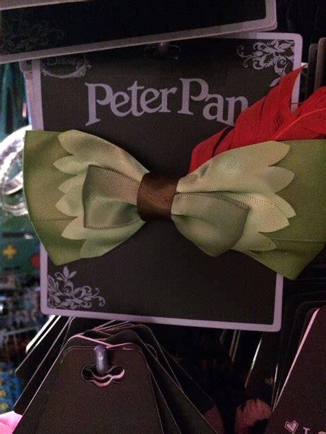 Super Cute From Hot Topic I Want It Disney Peter Pan Bow Bows Disney Hot Topic