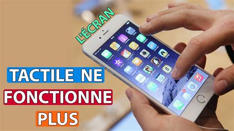 M Thodescomment R Parer L Cran Tactile Iphone Qui Ne Fonctionne