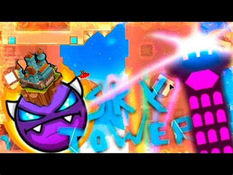 Geometry Dash Sky Tower No Coins Easy Demon By Rafer Castle