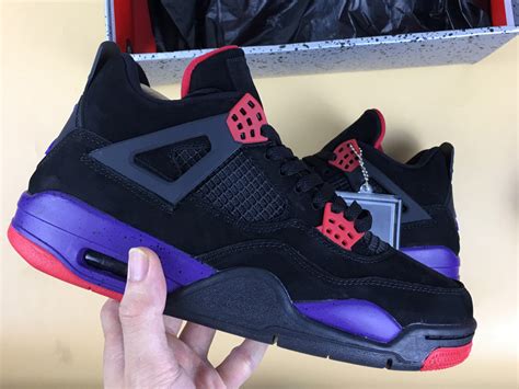 Air Jordan 4 Black Court Purple Outlet Bellvalefarms