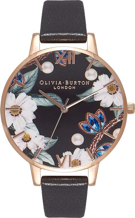 Olivia Burton Montre Analogique à Quartz pour Femme avec Bracelet en