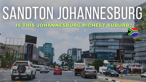 Johannesburg Richest Suburb Scenic Drive In Sandton South Africa