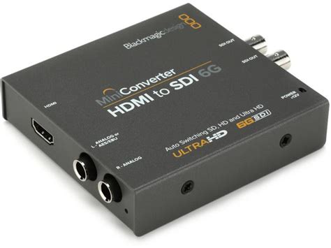 Blackmagic Design Mini Converter Hdmi To Sdi 6g Sweetwater