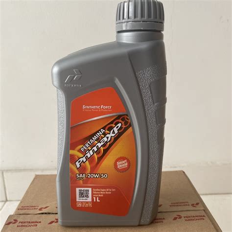 Jual 36 BTL PRIMA XP 1L ISI 6 PERTAMINA OIL OLI MOTOR MESIN SAE 20W 50