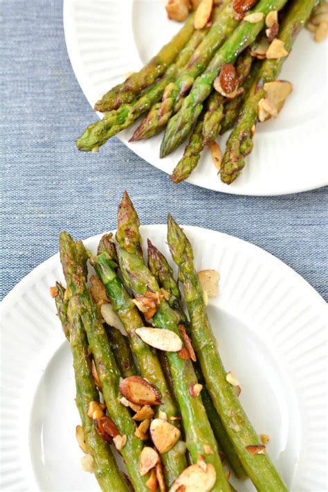 Keto Asparagus Almondine - This is an easy and delicious side dish!