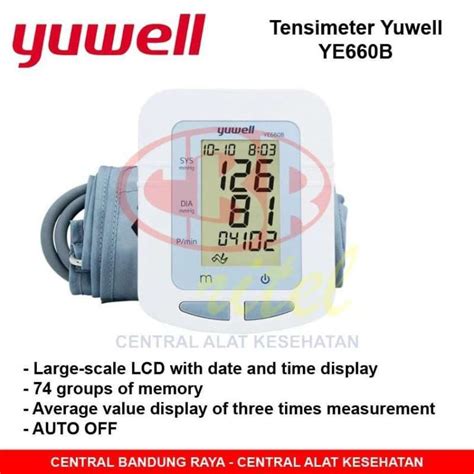 Jual Yuwell Digital Tensimeter Ye B Alat Ukur Tekanan Darah Di