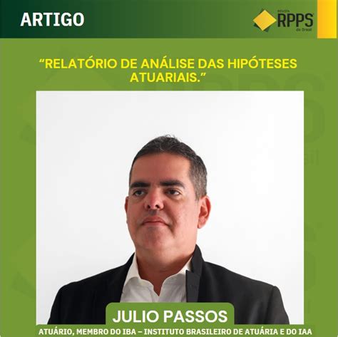 Relatório De Análise Das Hipóteses Atuariais Revista Rpps Do Brasil