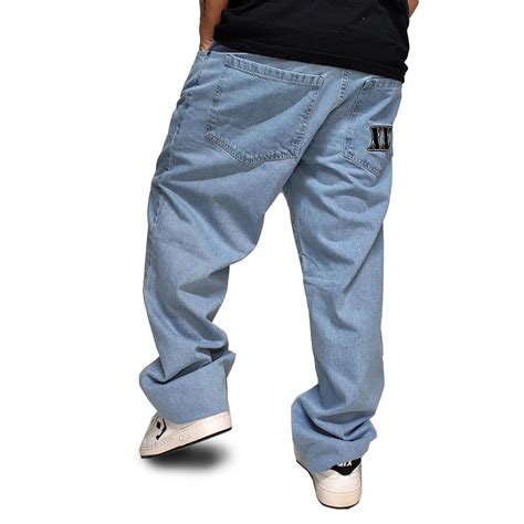 Calça Jeans Xxl Co Hip Hop Delave Xxl 031 Azul Netshoes