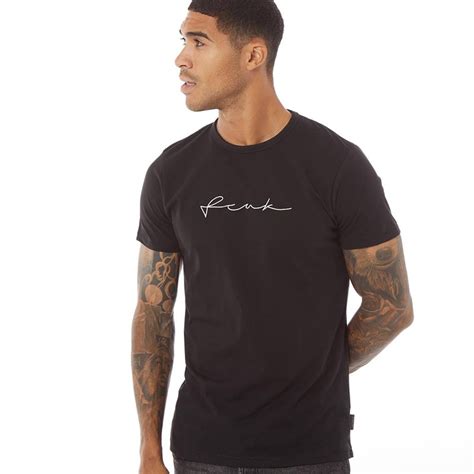 Buy French Connection Mens Fcuk Scribble T Shirt Blackwhite