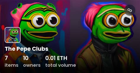 The Pepe Clubs Collection OpenSea