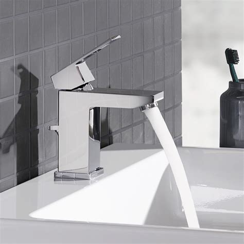 EuroCube Grohe Bateria Umywalkowa Z Zaworem Spustowym Chrom 23445 000