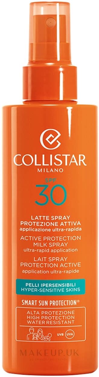 Collistar Sun Care Active Protection Milk Spray Ultra Rapid Application