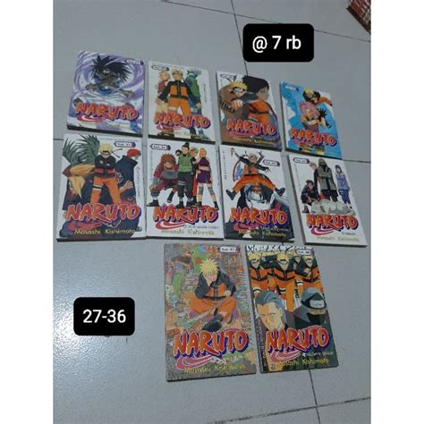 Jual Komik Preloved Naruto Satuan Komik Bekas Murah Shopee Indonesia