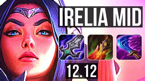 Irelia Vs Ahri Mid 71 Winrate 8 Solo Kills 19 4 5 Godlike Euw