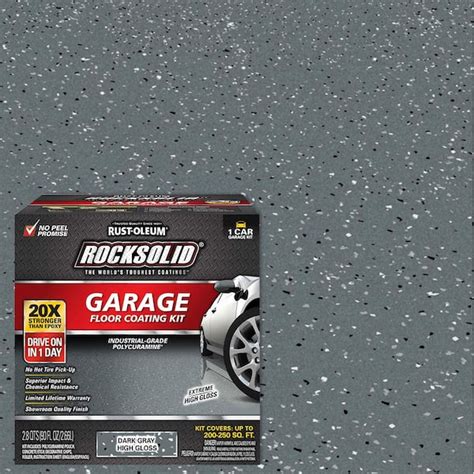 Rust Oleum Epoxyshield Tan Epoxy Car Garage Floor Kit