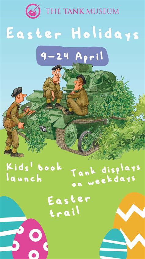 Egg Hunt At Tank Display This Easter At The Tank Museum Best Of