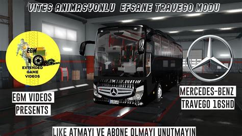 ETS 2 1 36 Efsane Otobüs Mercedes Benz Travego 2020 16SHD Expo Sim