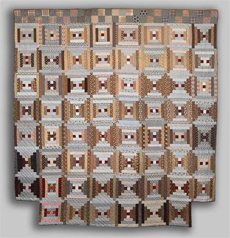 American Antique Log Cabin Quilts - Betsey Telford-Goodwin's Rocky ...