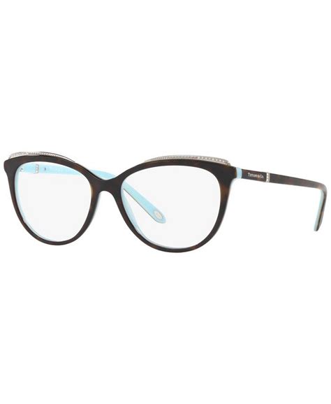 Tiffany And Co Tf2147b Tiffany Metro Women S Cat Eye Eyeglasses Macy S