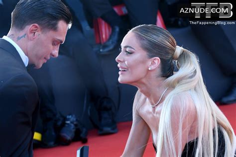 Sophie Codegoni Sexy Seen Flaunting Her Hot Figure On The Red Carpet At The Venice International