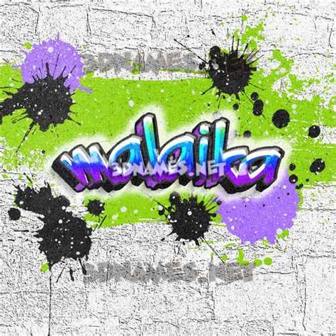 31 3d Names For Malaika