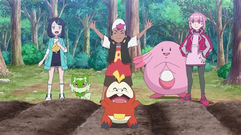 アニメ「ポケットモンスター」公式 On Twitter アニポケ 第12話「わたしが選ぶ未来」 きのみを埋め、土を耕し、森を復活させよう