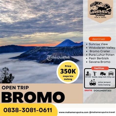 Open Trip Bromo Midnight Murah Di Pekalongan Tribun Jualbeli