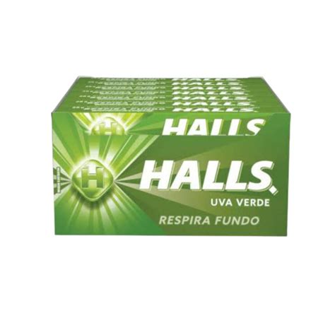 Caixa De Doce Bala Halls Drops 21 Unidades Sabores 588g Shopee Brasil