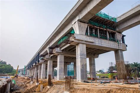 Pictures Of Cyberjaya City Centre Mrt Station During Construction