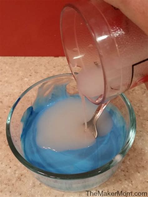 How To Make Stretchy Slime No Borax Recipe From The Maker Mom