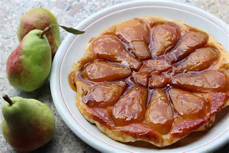 Tarte tatin aux poires caramélisées la tarte renversée