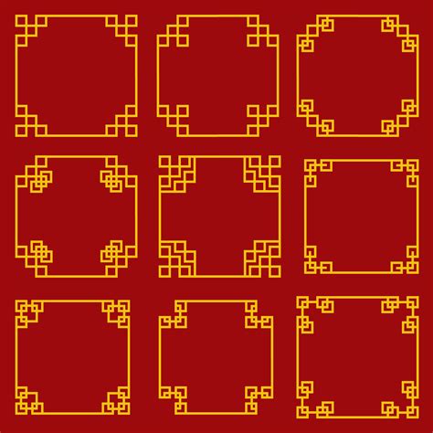 Chinese Border Vector Art, Icons, and Graphics for Free Download