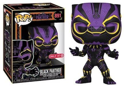 Funko Pop Marvel Black Light Checklist Gallery Exclusives List Variants