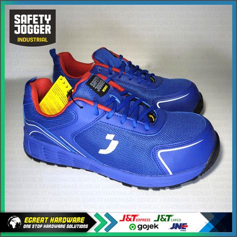 Jual Sepatu Safety Jogger Aak Blue S P Low Sr Hro Toecap Composite