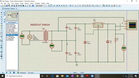 Mobile Battery Charger Circuit Simulation Proteus Eeee Lab 3 Youtube