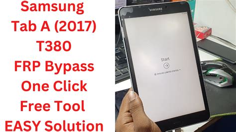 Samsung Tab A T Frp Bypass One Click Free Tool Samsung T Frp