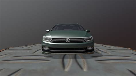 Volkswagen Passat Variant R Line2016 Download Free 3d Model By Andreo12 F946c79 Sketchfab