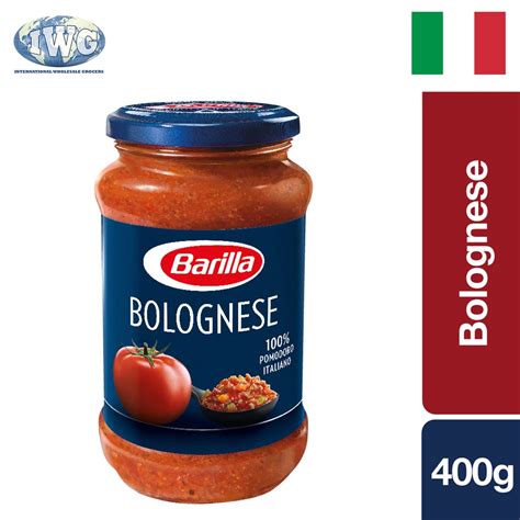 IWG BARILLA Bolognese Pasta Sauce With Meat And Italian Tomato 400g