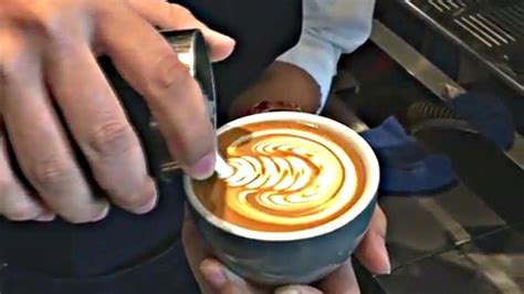 Amazing Barista Latte Art Training Compilation Very Satisfying