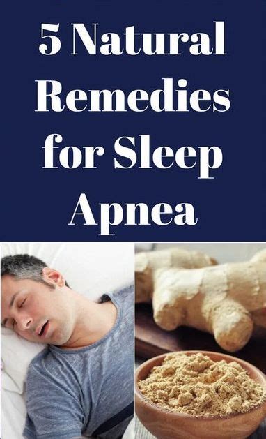 5 Natural Sleep Apnea Remedies Sleep Apnea Sleep Apnea Remedies