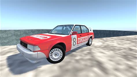 BeamNG Drive CARRO DE RALLY VS MEGA BURACO YouTube